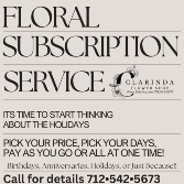 Floral Subscription Service 