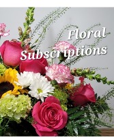 Floral Subscripton - Custom Designed  