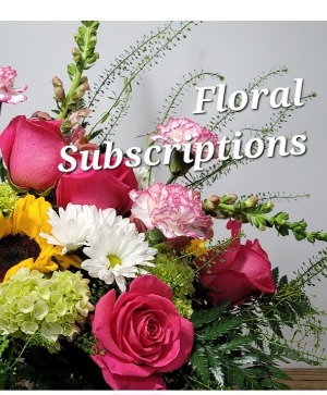 Floral Subscripton - Custom Designed  