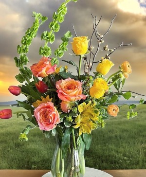 Floral Symphony Vase arrangement 