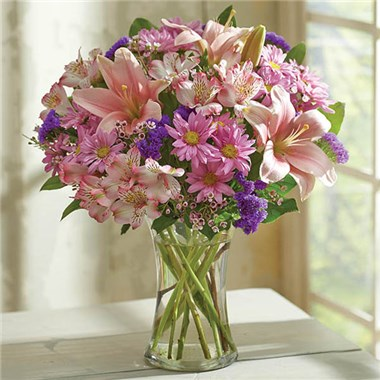 Floral Treasures Vase Arrangment