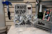 Floral Wine Glasses Artisan Giftware