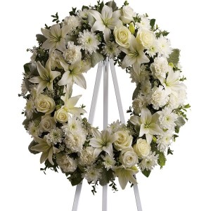 Floral Wreath Tribute 