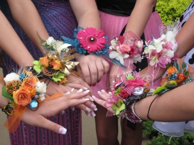 Florist choice corsage Let us know which one you like