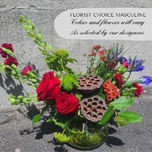 Florist Choice Masculine Arrangement 