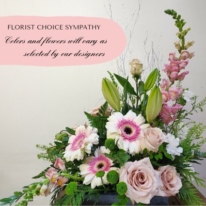 Florist Choice Sympathy Arrangement 