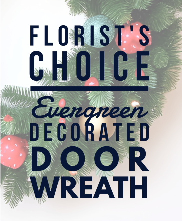 Florist's Choice Evergreen Wreath in Osceola, WI | The Wild Violette