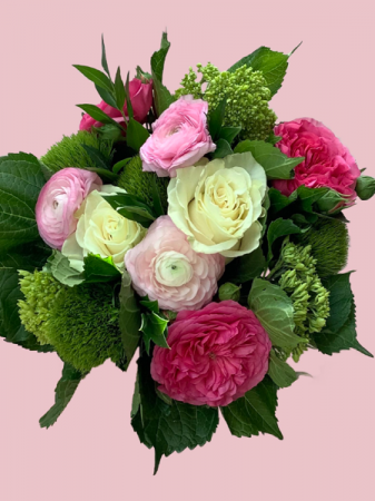 Florist’s Choice—Pinks, Whites, & Greens