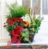 Flourishing Fall European Garden Basket