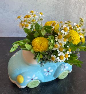 Baby Boy welcome arrangement Flower arrangement