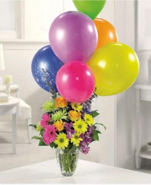 Designer's Choice Flower & Balloons 