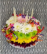 Flower Birthday Cake 