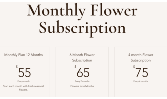 Flower Bouquet Subscription Floral Arrangement