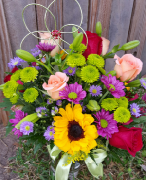 Flower Child Mixed Vase Arr