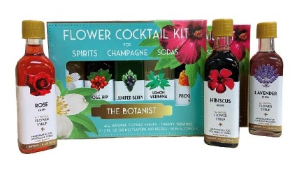 Flower Cocktail Syrups 