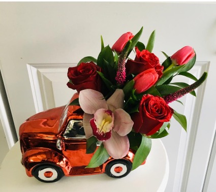 Flower delivery TRUCK 
