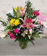 Flower Fabulous Bouquet FHF-M9111 Fresh Vase Arrangement (local delivery only)