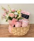 Flower gift basket 