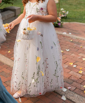 Flower Girl Bouquet/Basket/Crown