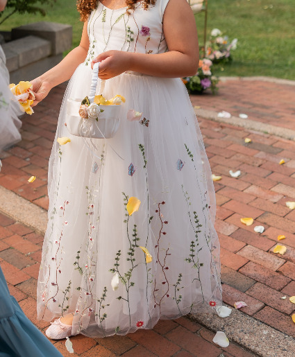 Flower Girl Bouquet/Basket/Crown
