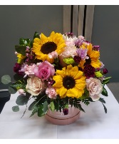Flower Hat Box ( 24 hour notice) 75.95 85.95 100.95