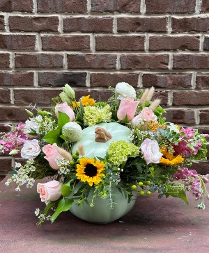 Flower Jazz Sage Harvest Bouquet assorted flowers