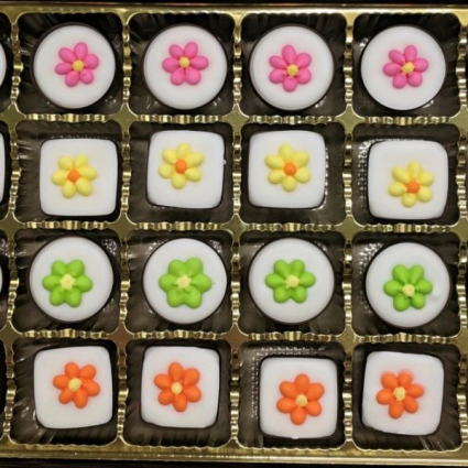 Flower Mints chocolates