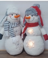 Light up Snowman  Plush bear 
