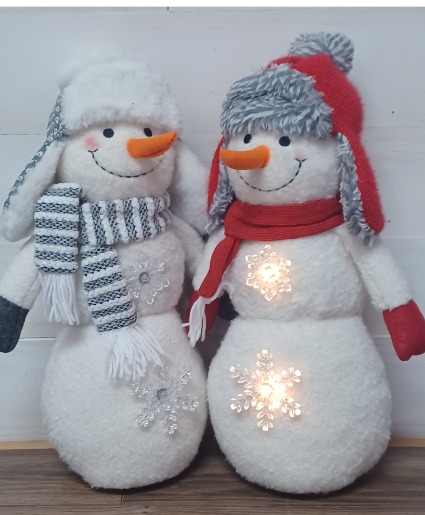 Light up Snowman  Plush bear 