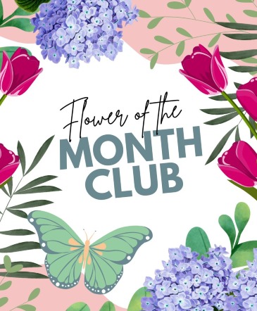Flower of the Month Club Bouquet Subscription in Gladstone, MI | TROTTER'S FLORAL