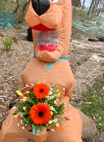 Flower Power Spring Vase Arrangement in Coralville, IA | Every Bloomin' Thing