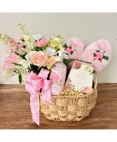 Flower Spa Gift Basket 