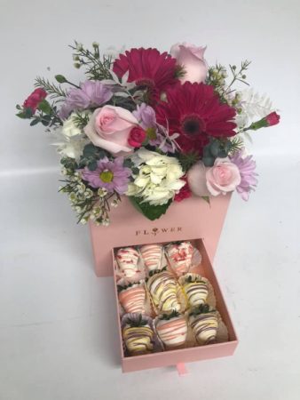 FLOWER STRAWBERRIE BOX