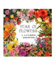 Flower Subscription  3, 6 or 12 Month Subscriptions