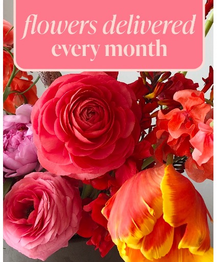 Flower Subscription Flower Arrangement