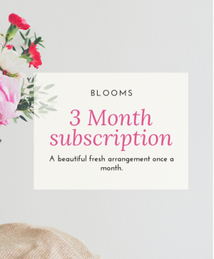 Flower subscription Mix of beautiful flowers