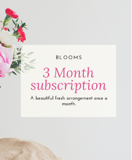Flower subscription Mix of beautiful flowers