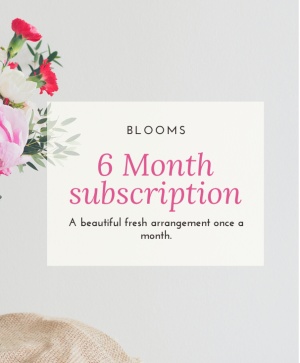 Flower subscription Mix of beautiful flowers