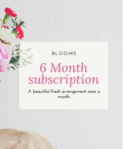 Flower subscription Mix of beautiful flowers