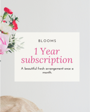 Flower subscription Mix of beautiful flowers
