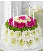 Flowering Birthday Cake Birthday