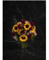 Flowers and roses arrangement 