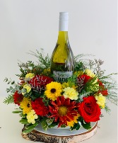 Flowers and Wine 