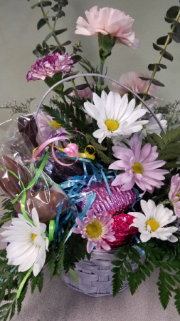 Flowers & Easter Chocolate 