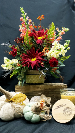 Flowers & Flames Fresh Custom Floral