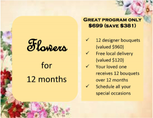 Flowers for 12 months Designer's Choice in Mount Pearl, NL | Flowers With Special Touch Flowers for 12 months Designer's Choice in Mount Pearl, NL | Flowers With Special Touch