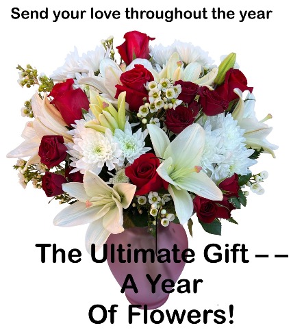 Flowers for a Year Subscription Service