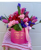 Flowers for you!  Valentine Mixed Arrangement 