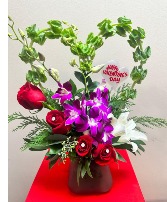 Flowers from the heart  in Chicago, Illinois | Botanica Lucero Flowers