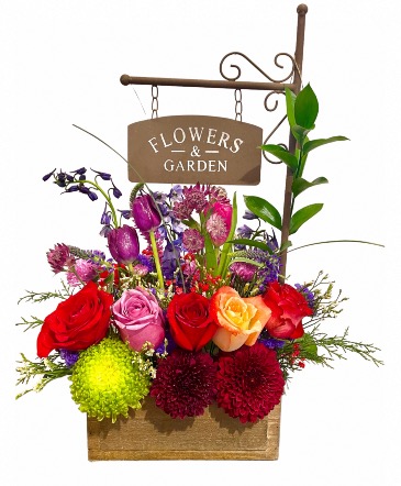 Flower Garden Reusable Planter Box  in Pacific City, OR | Brandalyn & Blooms